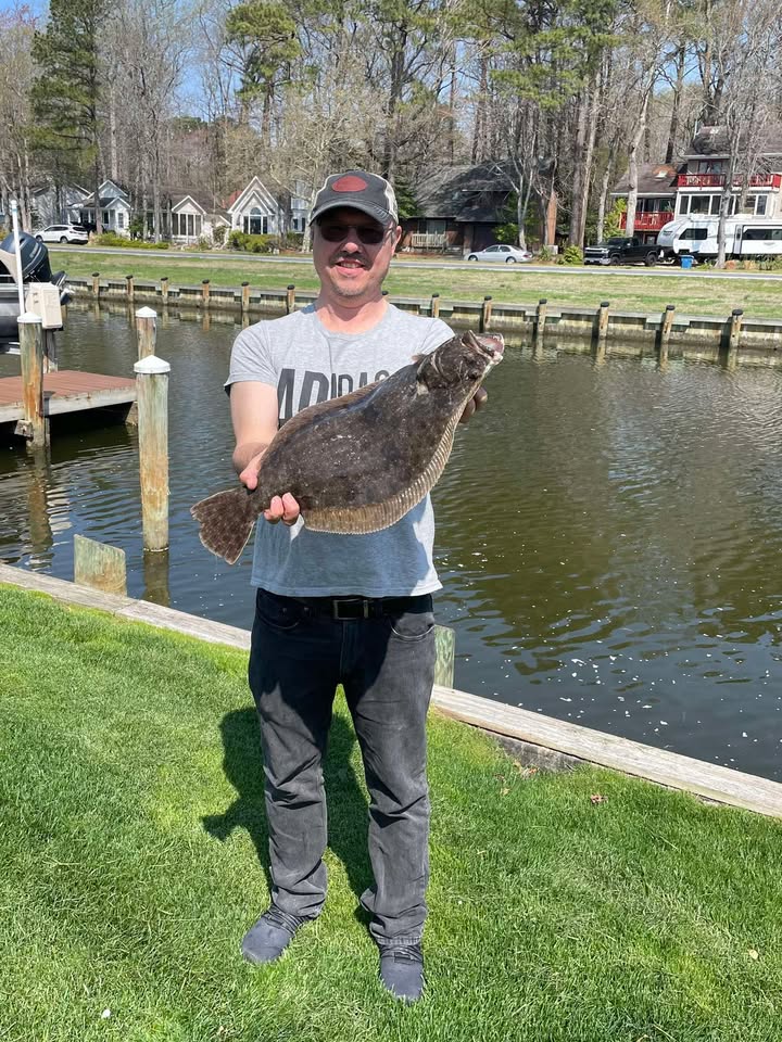 Some Better Back Bay Flounder Fishing