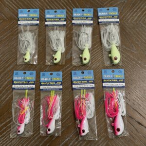 NEW Deadly Tackle Bucktail Jig