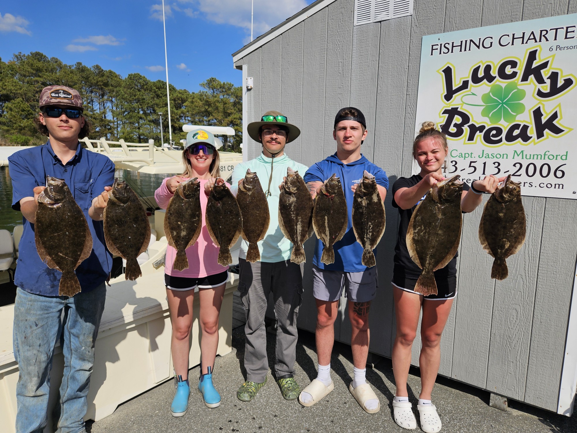 The Flounder Are Snapping in the Back Bay