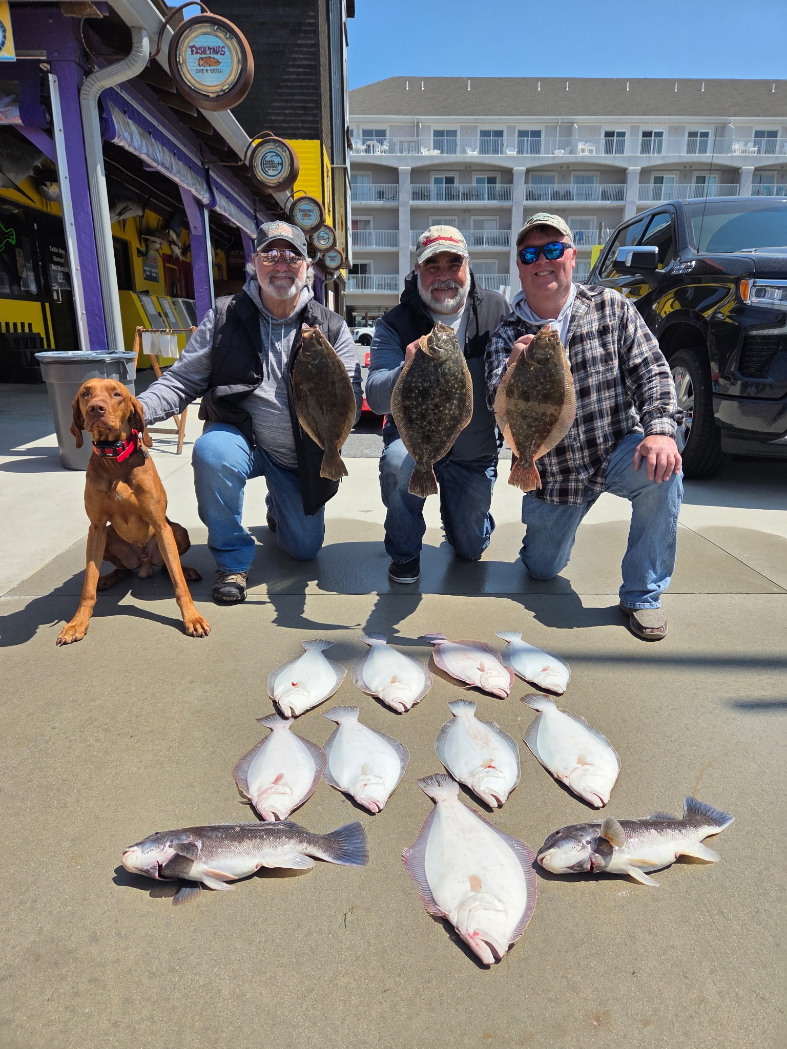 Awesome Flounder Bite This Morning