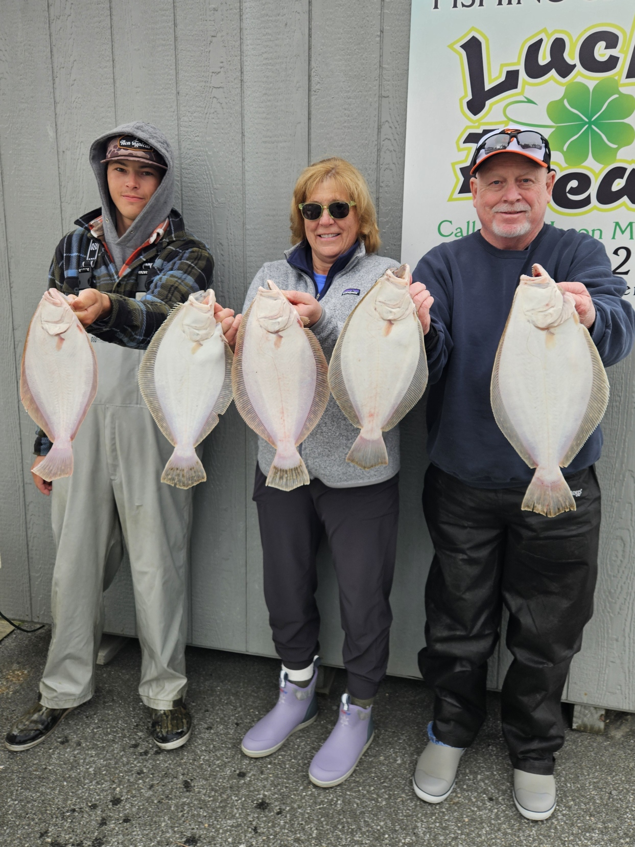 Flounder in the Cold and Wind