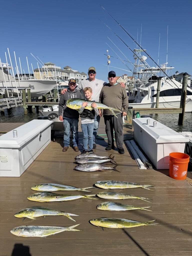 First Bluefin Tuna, Yellowfin Tuna and Mahi of the Season