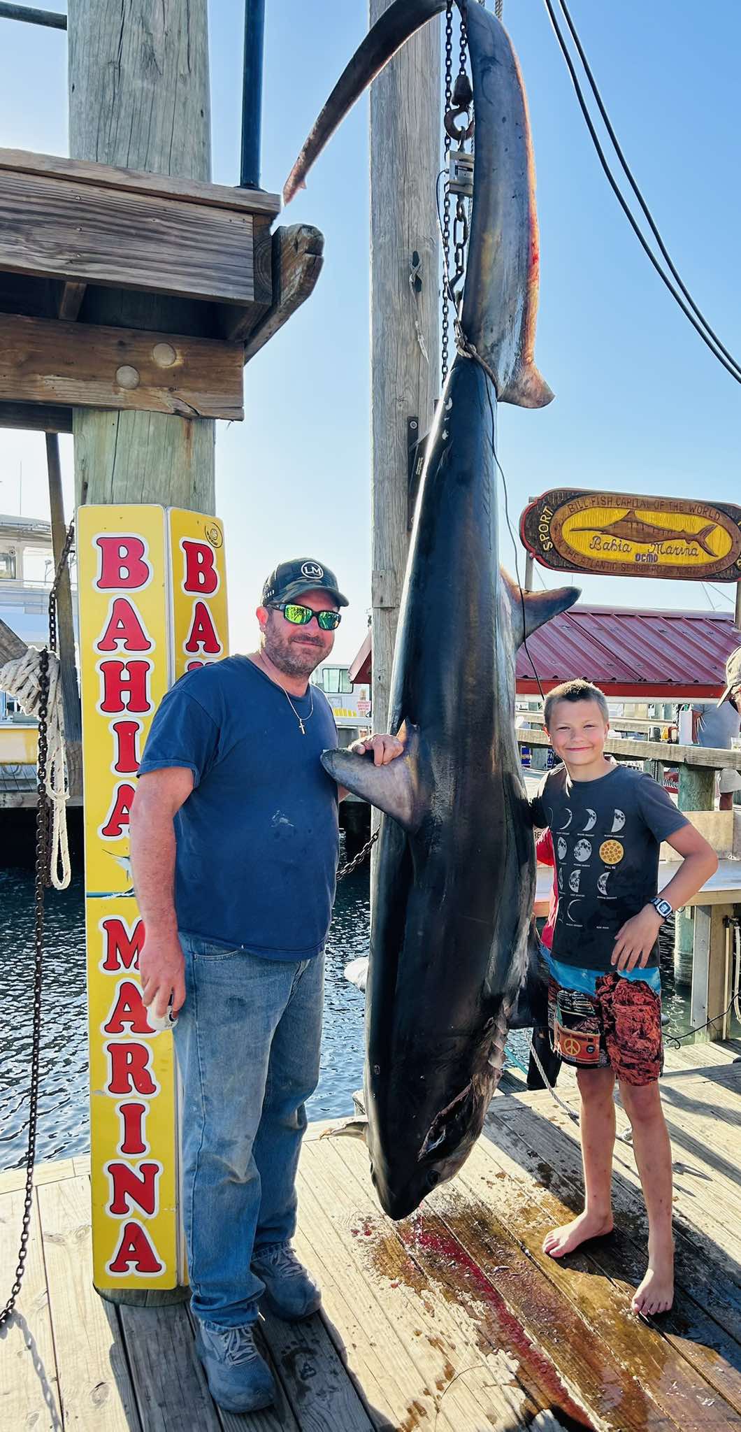 11 Years Old and Caught a 510 Pound Thresher Shark