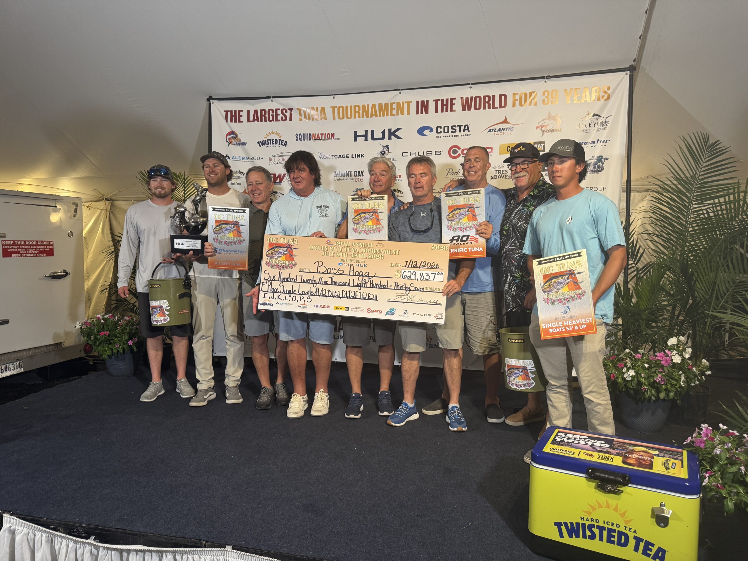 Boss Hogg Wins Record $629,000 – 2026 Ocean City Tuna Tournament Results