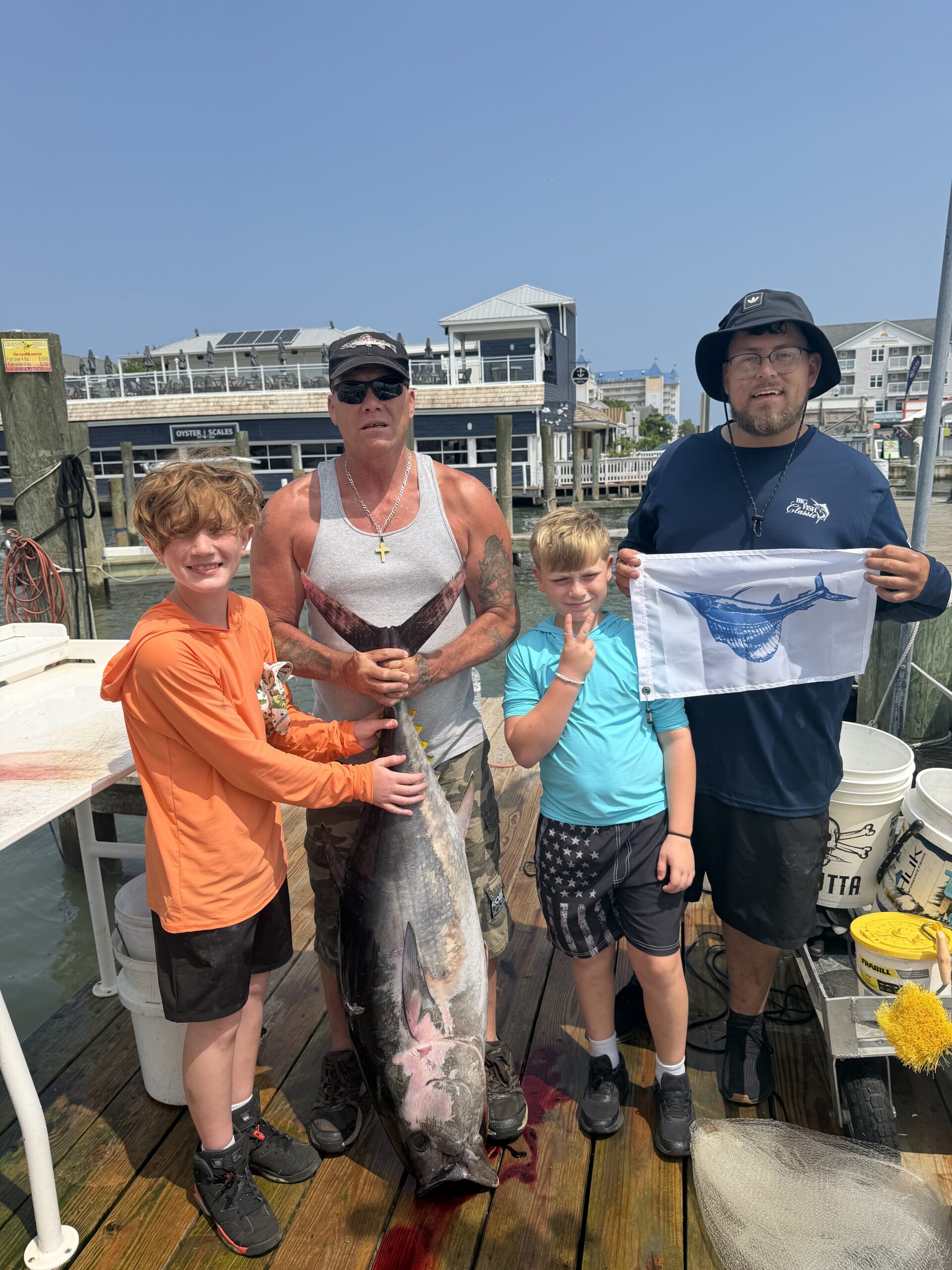 Rockfish, Flounder, Tuna and A Sailfish Release
