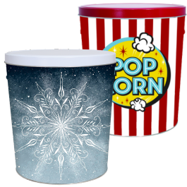 The Original Fisher's Popcorn 3.5 Gallon Can