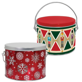 The Original Fisher's Popcorn 1/2 Gallon Cans