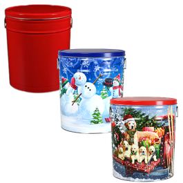 The Original Fisher's Popcorn 6.5 Gallon Can