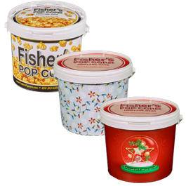 The Original Fisher's Popcorn 2.5 Gallon Tub