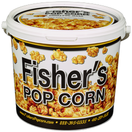 The Original Fisher's Popcorn 1.5 Gallon Tub