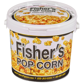 The Original Fisher's Popcorn 2.5 Gallon Tub