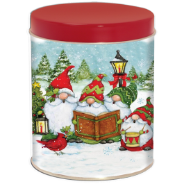 The Original Fisher's Popcorn Quart Cans - Christmas