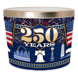 The Original Fisher's Popcorn 2 Gallon Cans