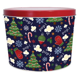 The Original Fisher's Popcorn 2 Gallon Cans