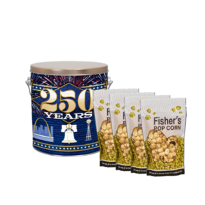 Buy a 1-Gallon 250th Tin, Get a FREE Snack Pack of Bags
