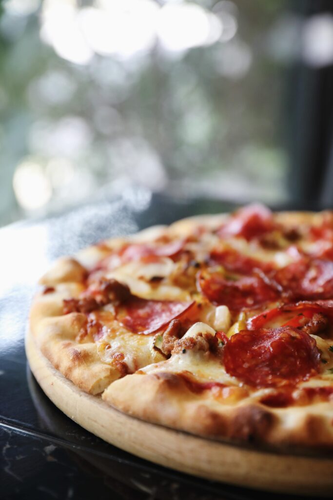 Tony's pizza meat lovers pie