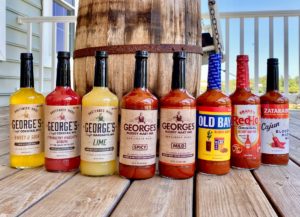 georges bottles around barrel