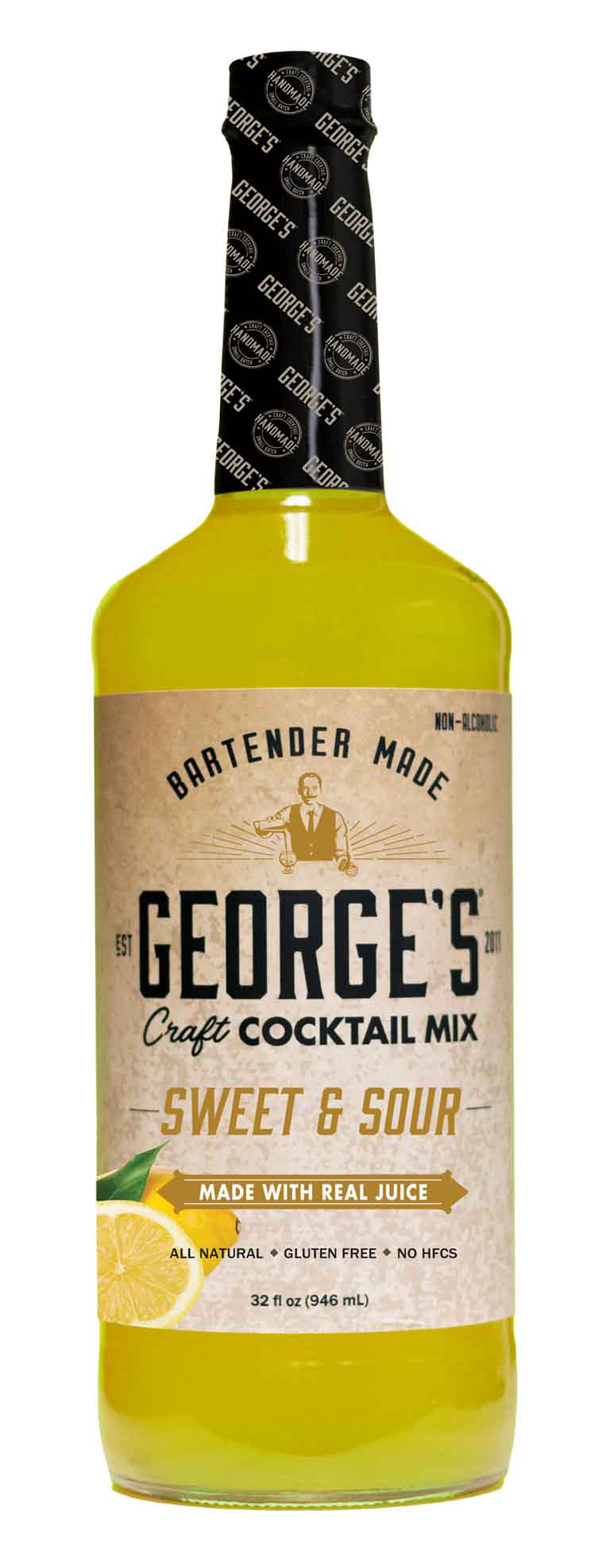 Bottle of George's Sweet & Sour Mix