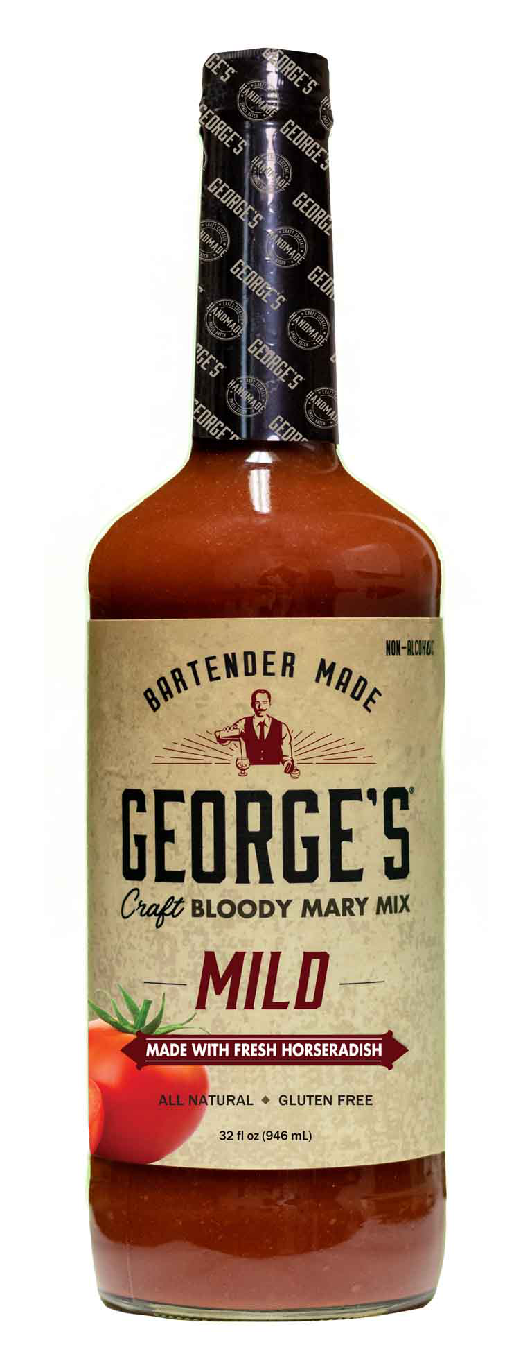 Bottle of George's Mild Bloody Mary Mix