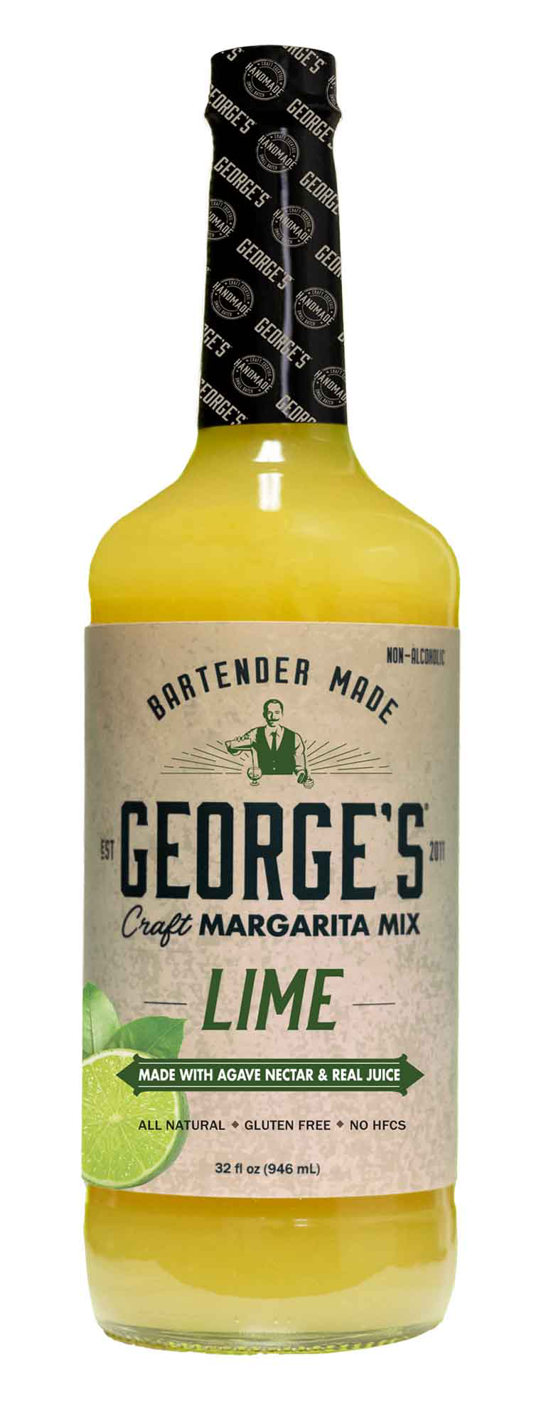 Bottle of George's Lime Margarita Mix