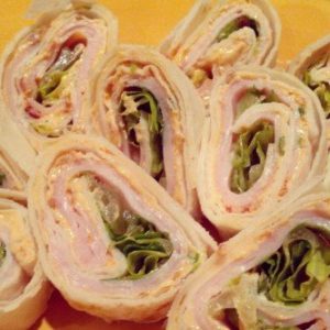 group of GEORGE’S® Turkey Club Pinwheels