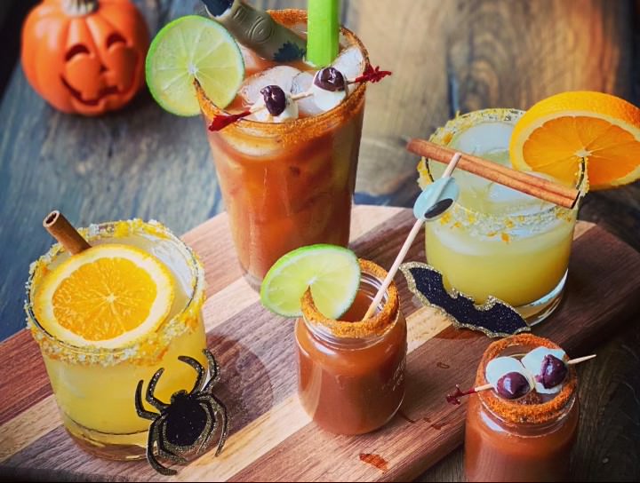 halloween themed cocktails