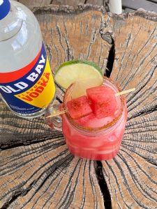 Shore Crush Cocktail made with Old Bay Vodka