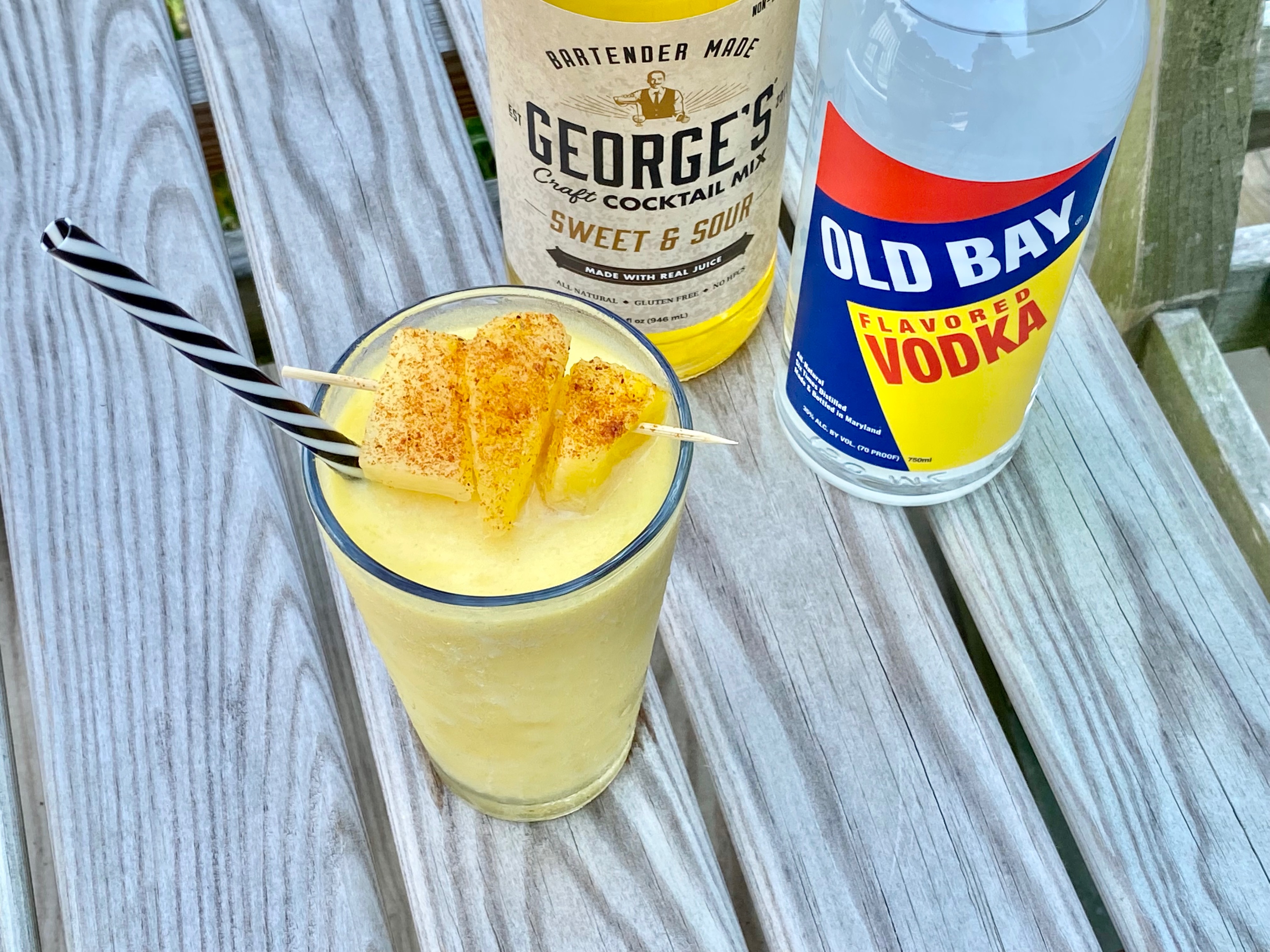 Frozen Pineapple Sour cocktail recipe