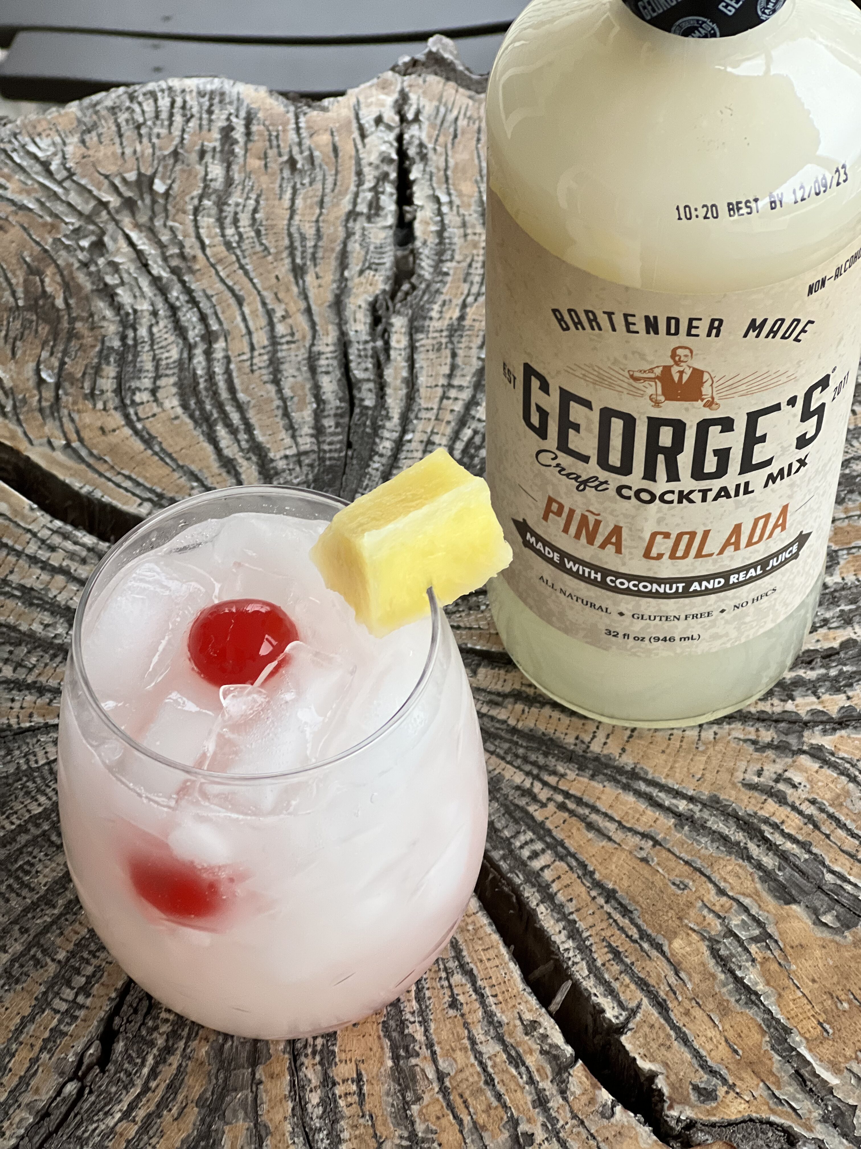 Pina Colada Sangria cocktail recipe