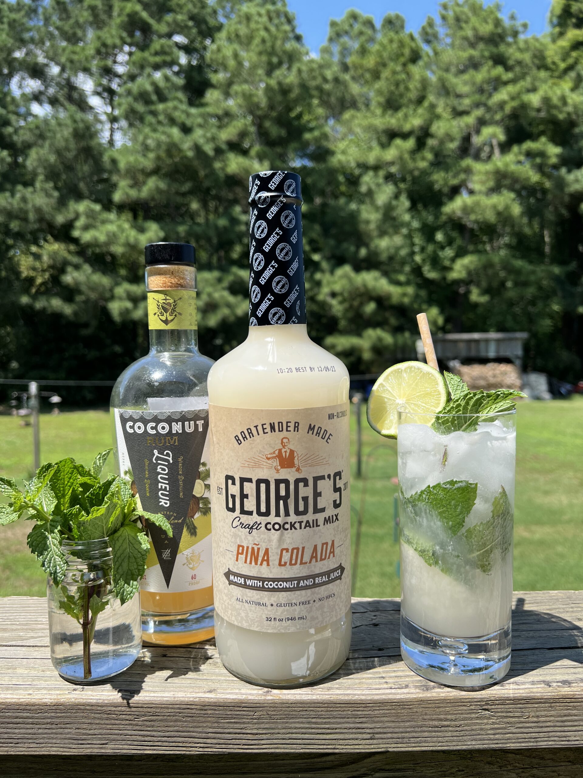 Coconut Mojito cocktail recipe