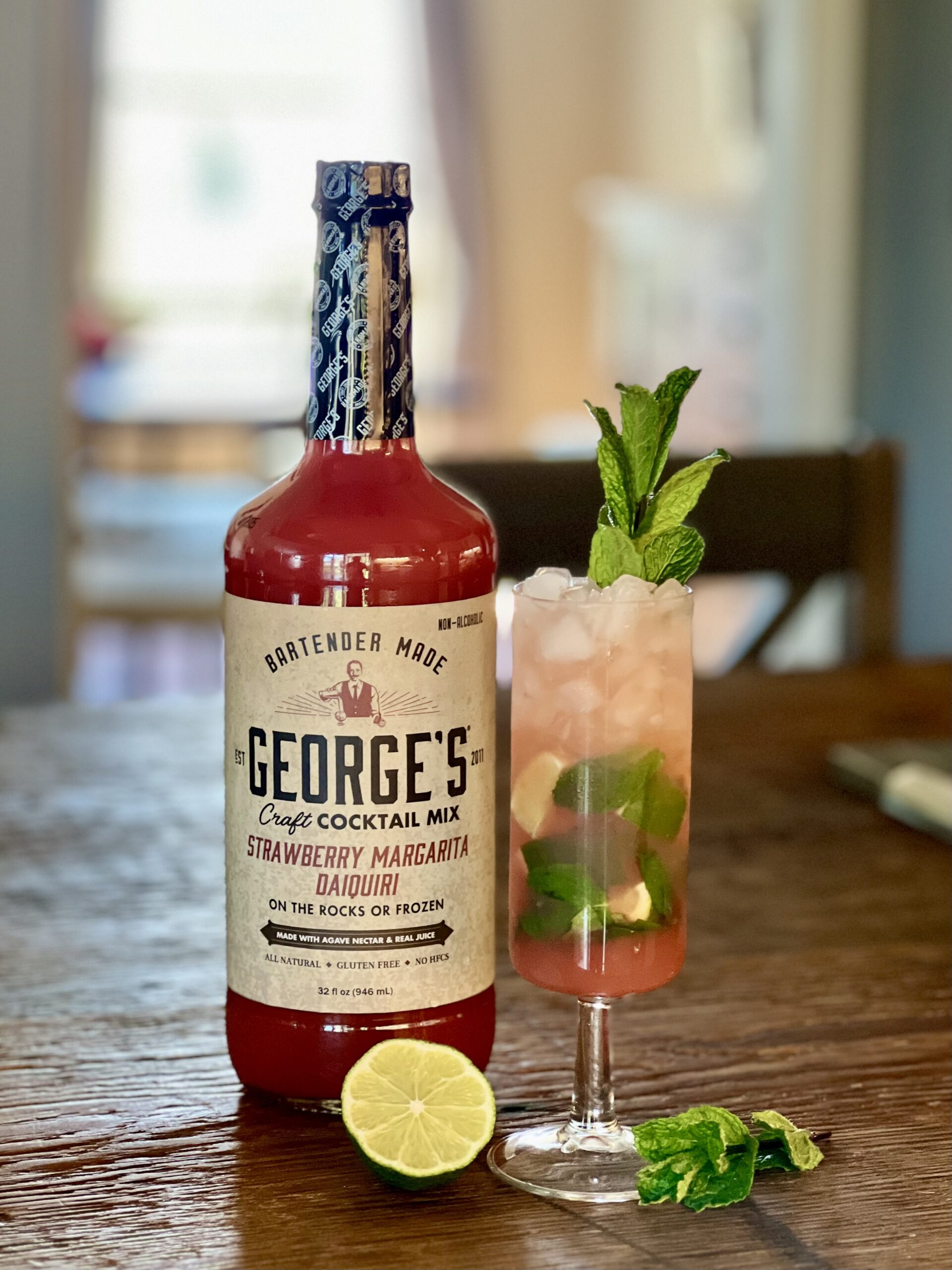 Strawberry Mojito cocktail recipe