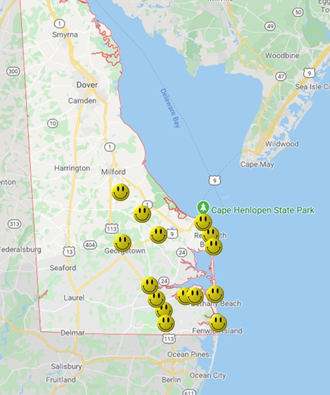 location map