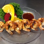 shrimp skewers