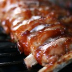 ribs on the grill