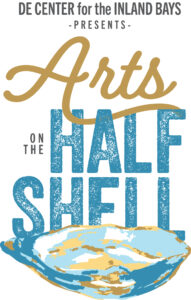 a poster with the words arts on the half shell