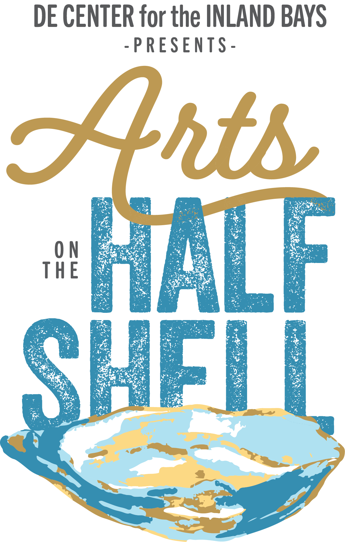 a poster with the words arts on the half shell