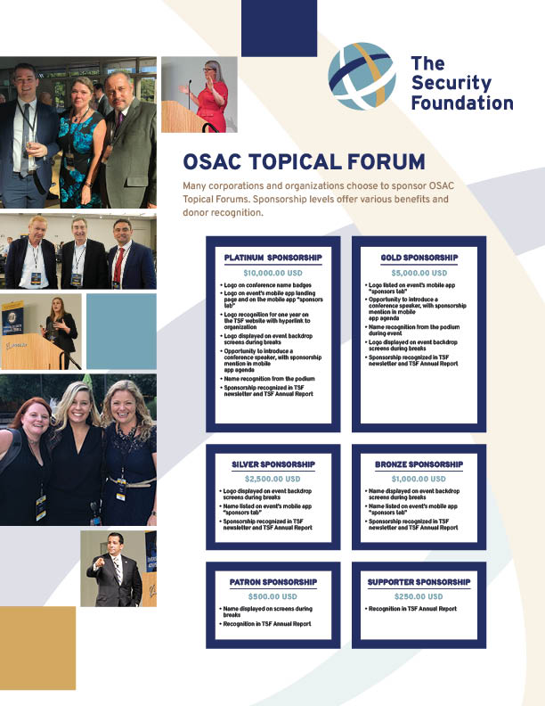 topical Forum flyer