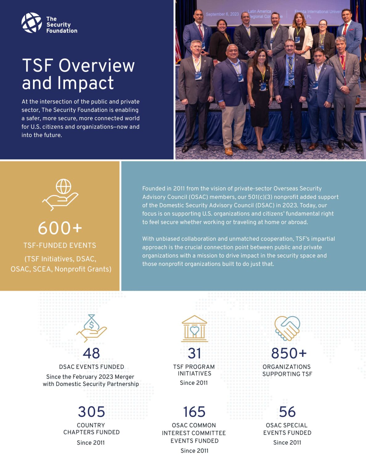 TSF Impact | The Security Foundation