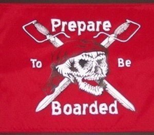Prepare To Be Boarded 3' x 5' Grommeted Pirate Flag