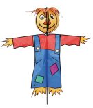 Billy the Scarecrow Garden Spinner - 28" x 35"