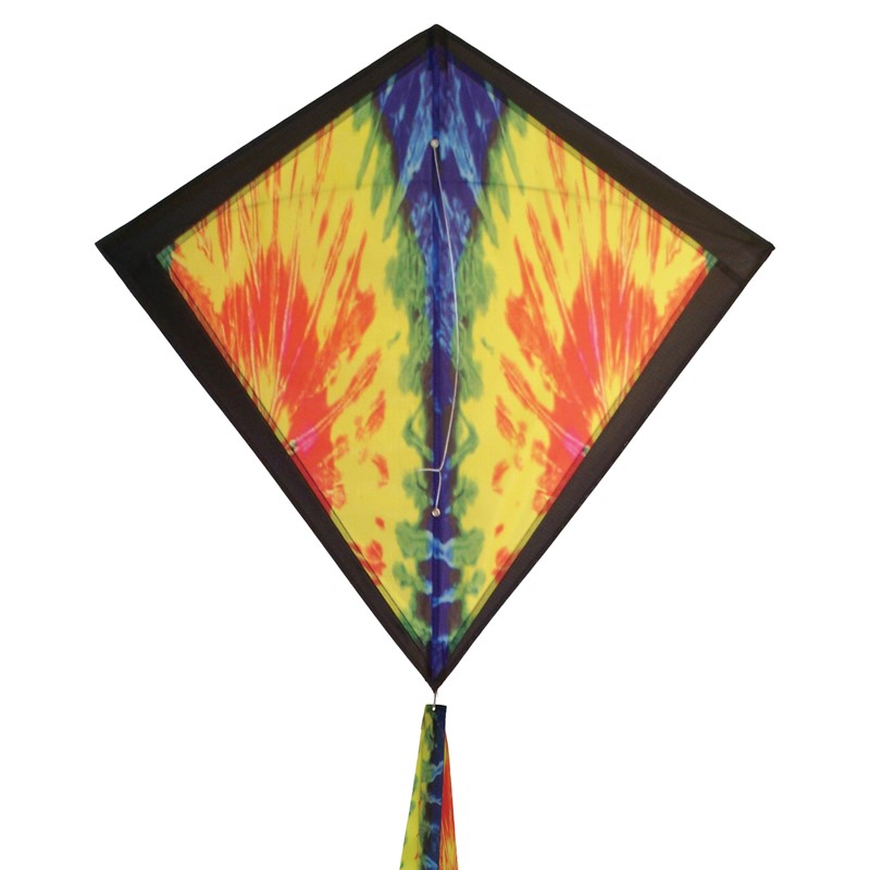 TIE DYE 30" DIAMOND KITE BY ITB TIE DYE 30" DIAMOND KITE BY ITB