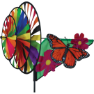 Monarch Triple Wheel Garden Spinner by Premier