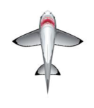 Great White Shark Kite - 60"