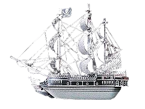 Black Pearl Pirate Ship - Laser-Cut Metal Model Kit Black Pearl Pirate Ship - Laser-Cut Metal Model Kit