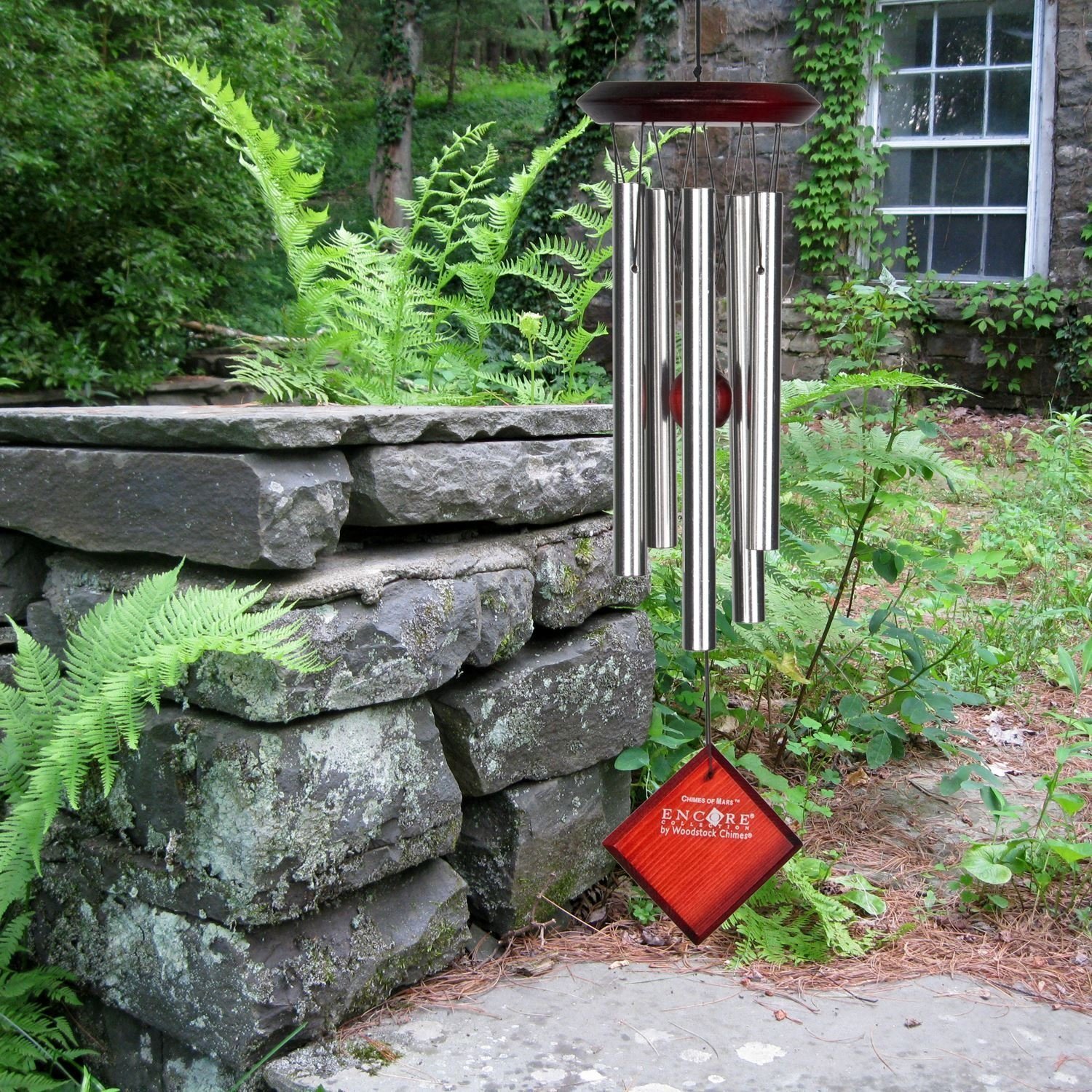 Chimes Of Mars Silver By Woodstock Chimes 127792 Chimes Of Mars - Silver by Woodstock Chimes-127792