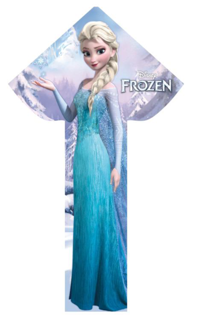 Elsa - Disney Frozen Breezy Flyer Delta Kite by WindNSun Elsa - Disney Frozen Breezy Flyer Delta Kite by WindNSun