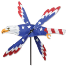 Patriotic Eagle Garden Yard Spinner - 18" by Premier