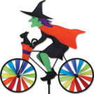 Witch on a Bicycle/Bike Spinner - 20" by Premier Kites Garden