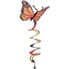 Monarch Butterfly Theme Twister - 30"