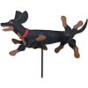 Whirligig Premier Kites Con Cane Carlino - Girandola Da Giardino In Tessuto UV Resistente, 14.5x8.5 Pollici